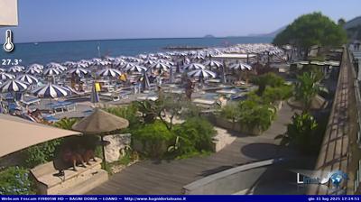immagine della webcam nei dintorni di Albenga: webcam Loano