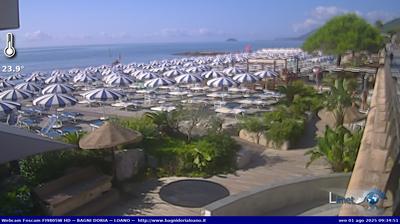 immagine della webcam nei dintorni di Quiliano: webcam Loano