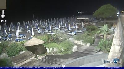 immagine della webcam nei dintorni di Finale Ligure: webcam Loano