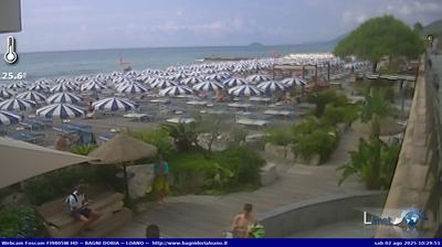 immagine della webcam nei dintorni di Pietra Ligure: webcam Loano