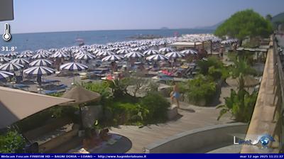 immagine della webcam nei dintorni di Giardini: webcam Loano