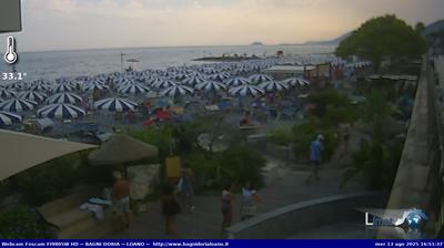 immagine della webcam nei dintorni di Quiliano: webcam Loano