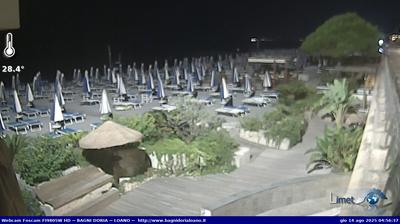 immagine della webcam nei dintorni di Finale Ligure: webcam Loano