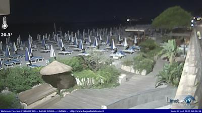 immagine della webcam nei dintorni di Borgio Verezzi: webcam Loano