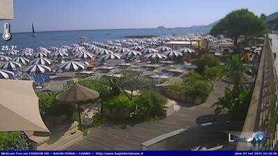 immagine della webcam nei dintorni di Bardineto: webcam Loano