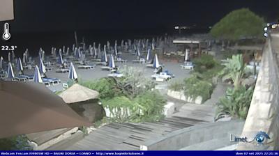 immagine della webcam nei dintorni di Valleggia: webcam Loano