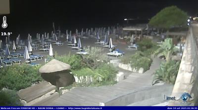 immagine della webcam nei dintorni di Toirano: webcam Loano