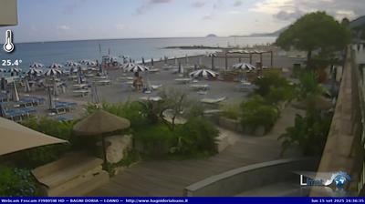 immagine della webcam nei dintorni di Alassio: webcam Loano