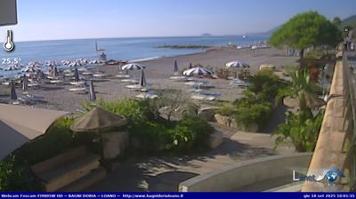 immagine della webcam nei dintorni di Alassio: webcam Loano