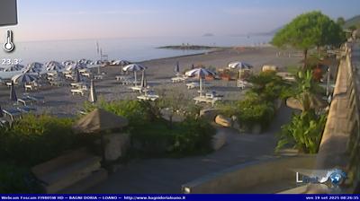 immagine della webcam nei dintorni di Salea: webcam Loano