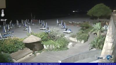 immagine della webcam nei dintorni di Bergeggi: webcam Loano