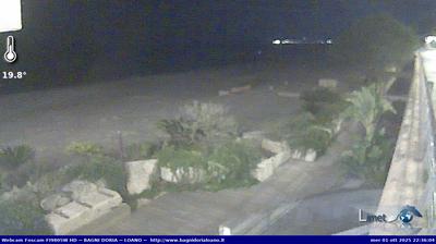 immagine della webcam nei dintorni di Giardini: webcam Loano