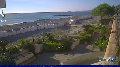 immagine della webcam nei dintorni di Finale Pia: webcam Loano