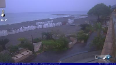 immagine della webcam nei dintorni di Bardineto: webcam Loano
