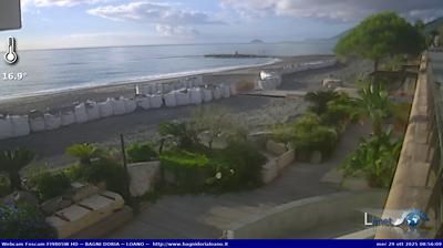 immagine della webcam nei dintorni di Solva: webcam Loano