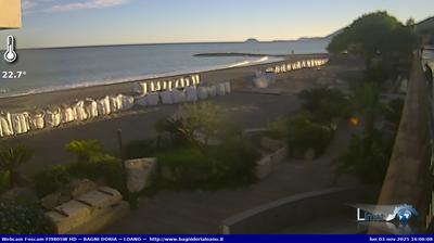 immagine della webcam nei dintorni di Borgio Verezzi: webcam Loano