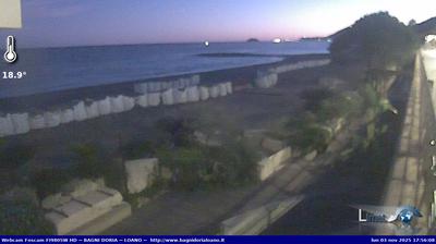 immagine della webcam nei dintorni di Quiliano: webcam Loano