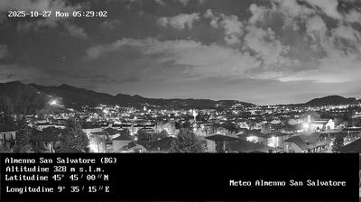 immagine della webcam nei dintorni di Cornate d'Adda: webcam Almenno San Salvatore