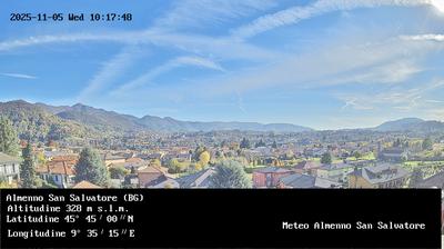 immagine della webcam nei dintorni di Ponte San Pietro: webcam Almenno San Salvatore