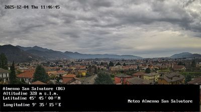 immagine della webcam nei dintorni di San Giovanni Bianco: webcam Almenno San Salvatore