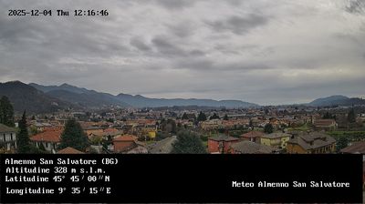 immagine della webcam nei dintorni di Strozza: webcam Almenno San Salvatore