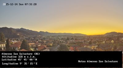 immagine della webcam nei dintorni di Zogno: webcam Almenno San Salvatore