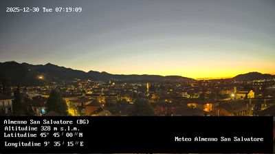 immagine della webcam nei dintorni di Ornago: webcam Almenno San Salvatore