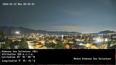 immagine della webcam nei dintorni di Albino: webcam Almenno San Salvatore