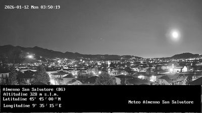 immagine della webcam nei dintorni di Cornate d'Adda: webcam Almenno San Salvatore