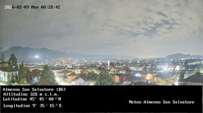 immagine della webcam nei dintorni di Valbrembo: webcam Almenno San Salvatore