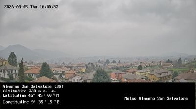 immagine della webcam nei dintorni di Albino: webcam Almenno San Salvatore
