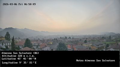 immagine della webcam nei dintorni di Cornate d'Adda: webcam Almenno San Salvatore
