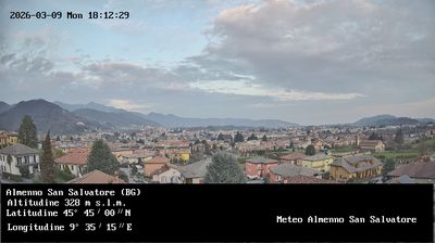 immagine della webcam nei dintorni di Orio al Serio: webcam Almenno San Salvatore