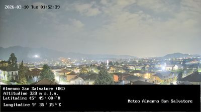 immagine della webcam nei dintorni di Orio al Serio: webcam Almenno San Salvatore