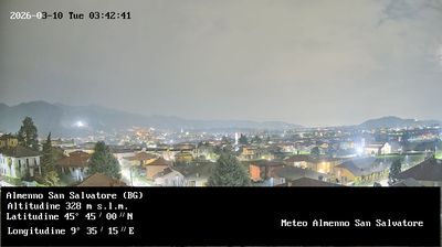 immagine della webcam nei dintorni di Valsecca: webcam Almenno San Salvatore