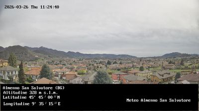 immagine della webcam nei dintorni di Valbrembo: webcam Almenno San Salvatore