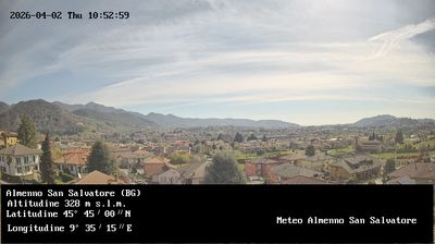 immagine della webcam nei dintorni di Ornago: webcam Almenno San Salvatore