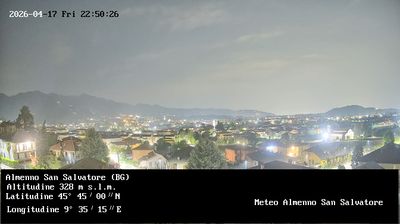 immagine della webcam nei dintorni di Cornate d'Adda: webcam Almenno San Salvatore