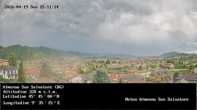 immagine della webcam nei dintorni di Cornate d'Adda: webcam Almenno San Salvatore