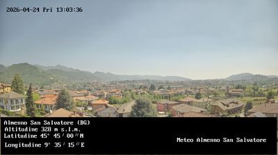 immagine della webcam nei dintorni di Valsecca: webcam Almenno San Salvatore