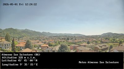 immagine della webcam nei dintorni di Ponte San Pietro: webcam Almenno San Salvatore