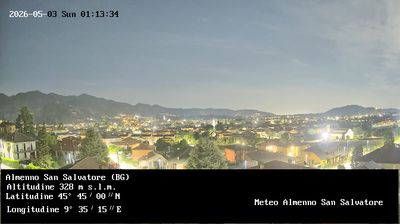 immagine della webcam nei dintorni di San Giovanni Bianco: webcam Almenno San Salvatore