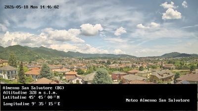 immagine della webcam nei dintorni di Ornago: webcam Almenno San Salvatore