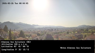 immagine della webcam nei dintorni di San Pellegrino Terme: webcam Almenno San Salvatore