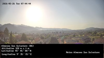 immagine della webcam nei dintorni di San Pellegrino Terme: webcam Almenno San Salvatore