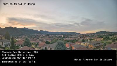 immagine della webcam nei dintorni di Zogno: webcam Almenno San Salvatore