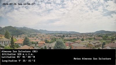 immagine della webcam nei dintorni di Cornate d'Adda: webcam Almenno San Salvatore