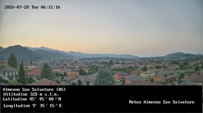 immagine della webcam nei dintorni di San Pellegrino Terme: webcam Almenno San Salvatore