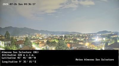 immagine della webcam nei dintorni di Valsecca: webcam Almenno San Salvatore