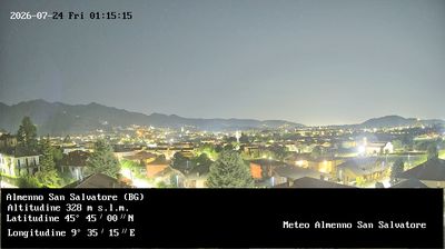 immagine della webcam nei dintorni di Orio al Serio: webcam Almenno San Salvatore